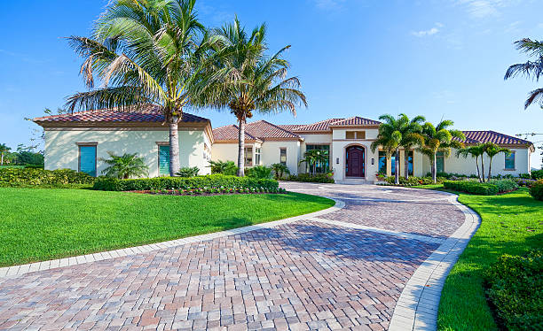 Permeable Paver Driveway in Bridgewater Center, NJ